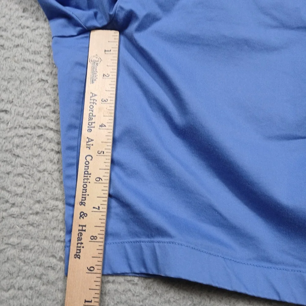 Banana Republic Aiden Shorts Mens‎ 31 Blue Stretch Chino Casual